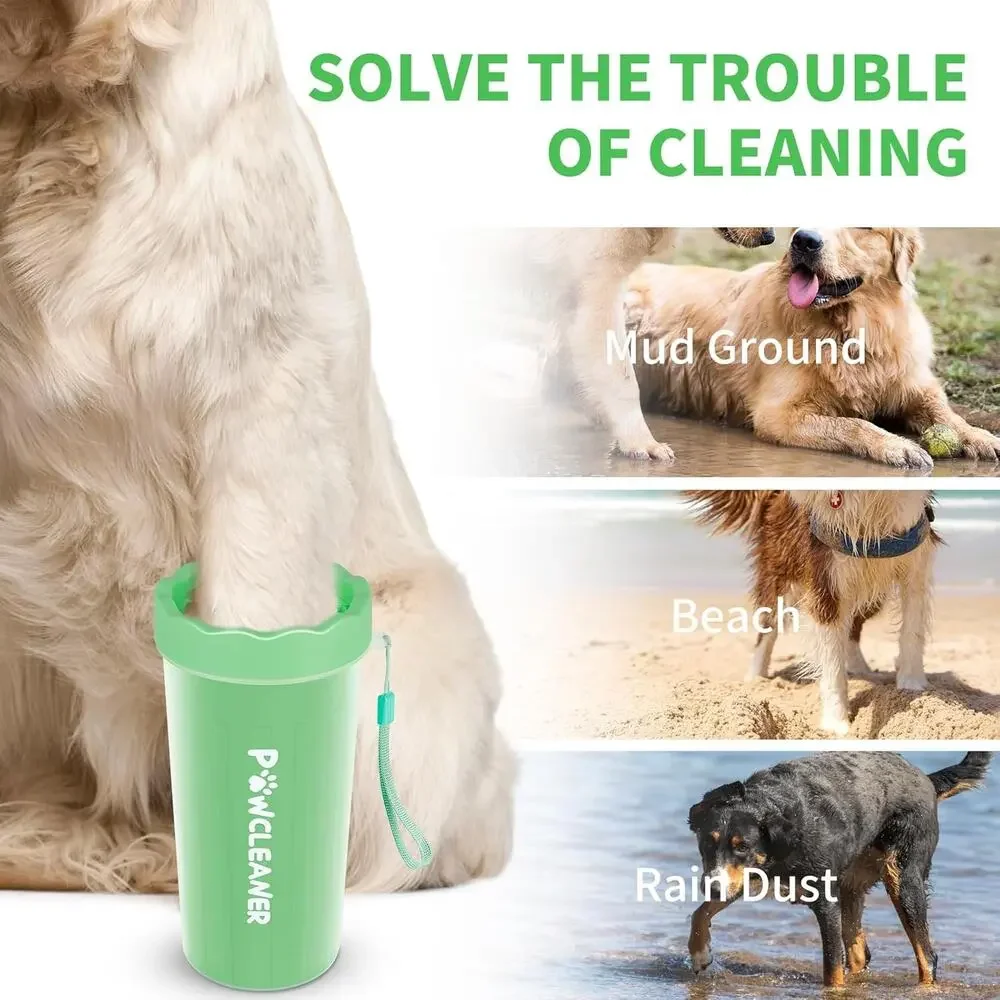 Muddy Paws 7 in 1 Portable Dog Paw Cleaner Silicone Cup Bundle Set Large